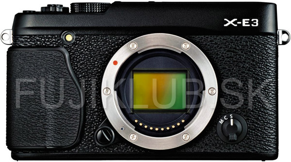 fujifilm x-e3 front